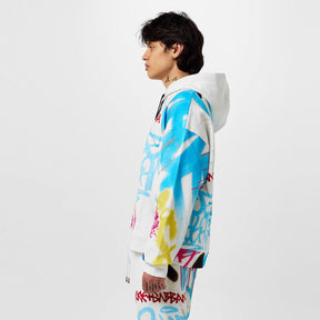 Spray Graffiti Logo Hoodie