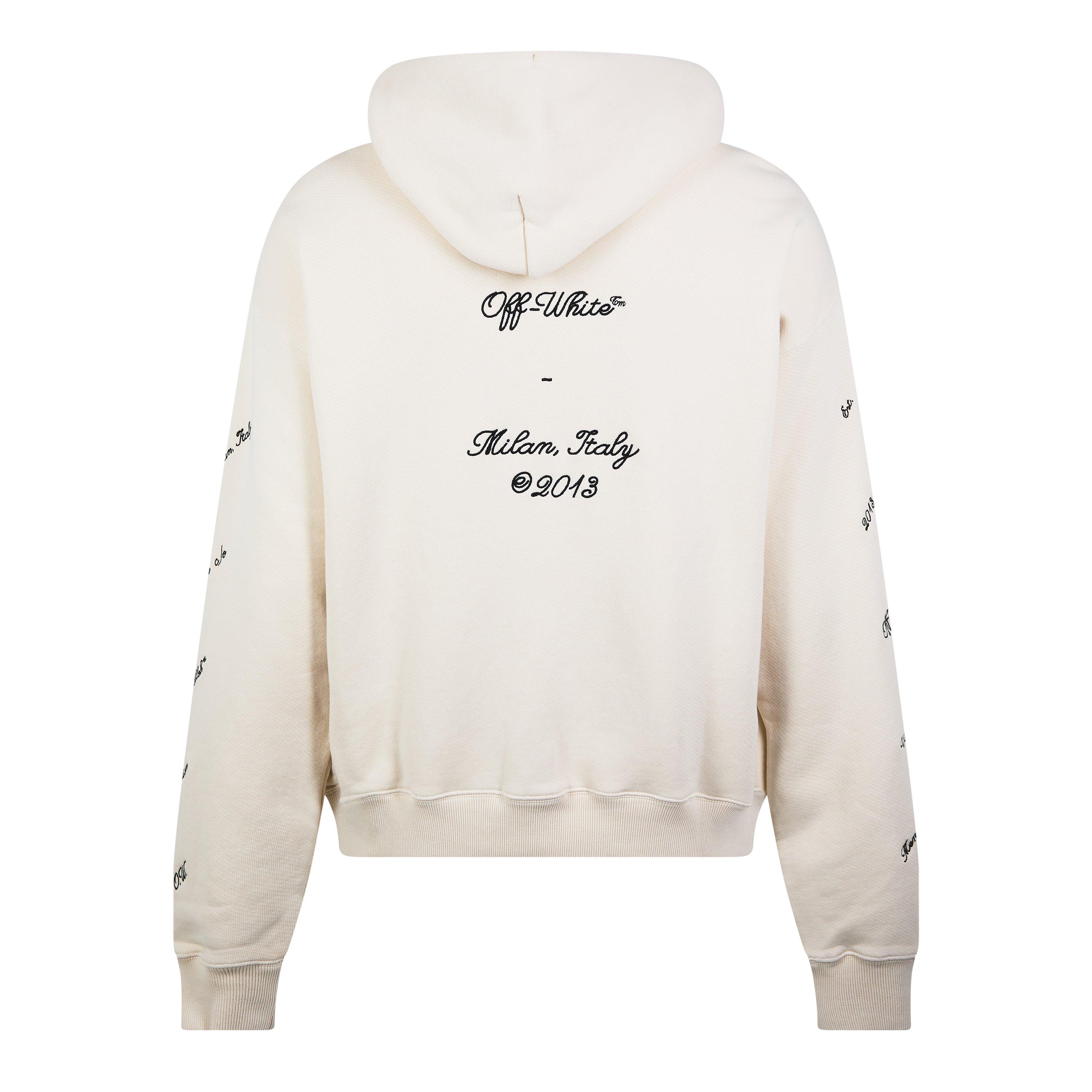 23 Logo Hoodie, All-over Graphic Print