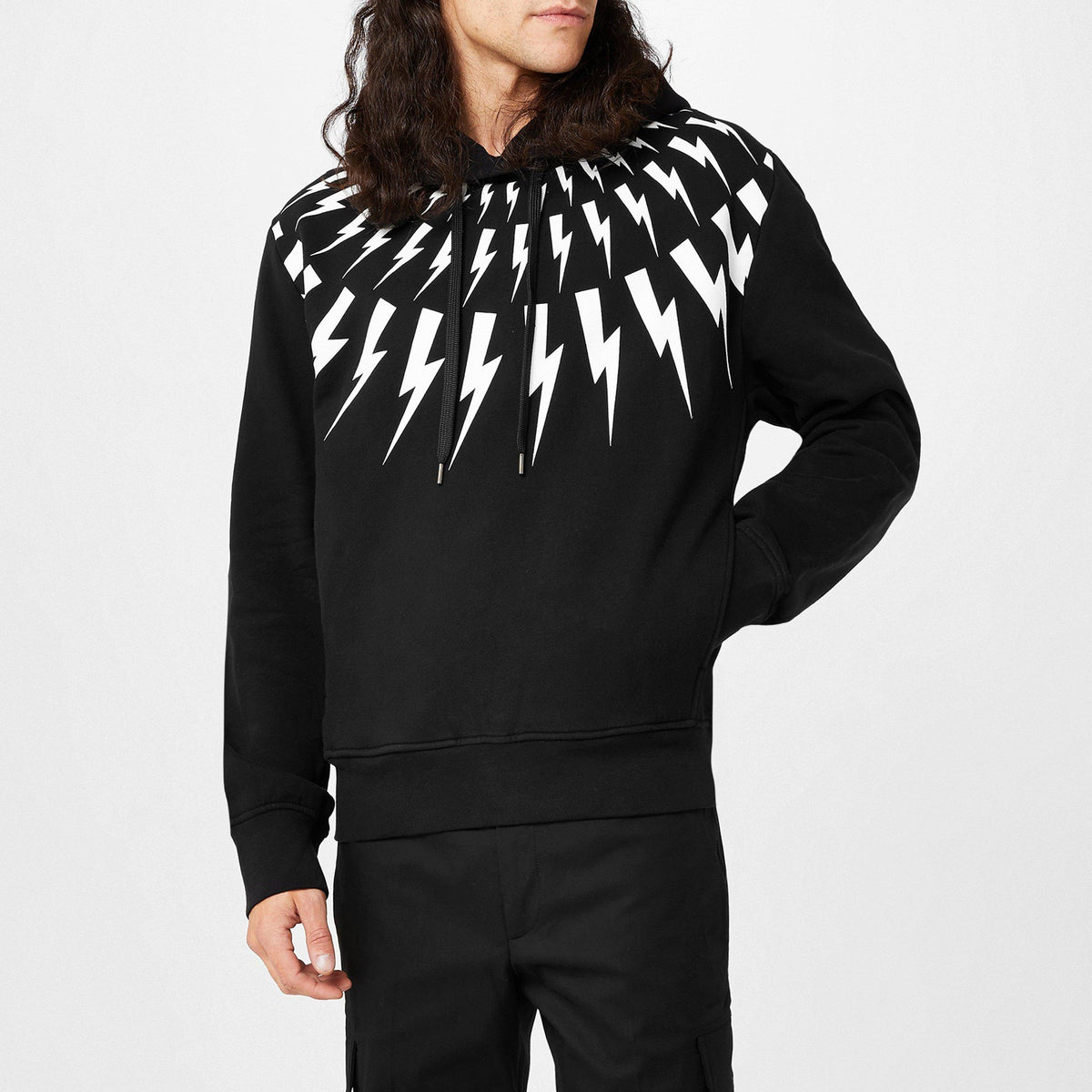 Thunderbolt Cotton Hoodie