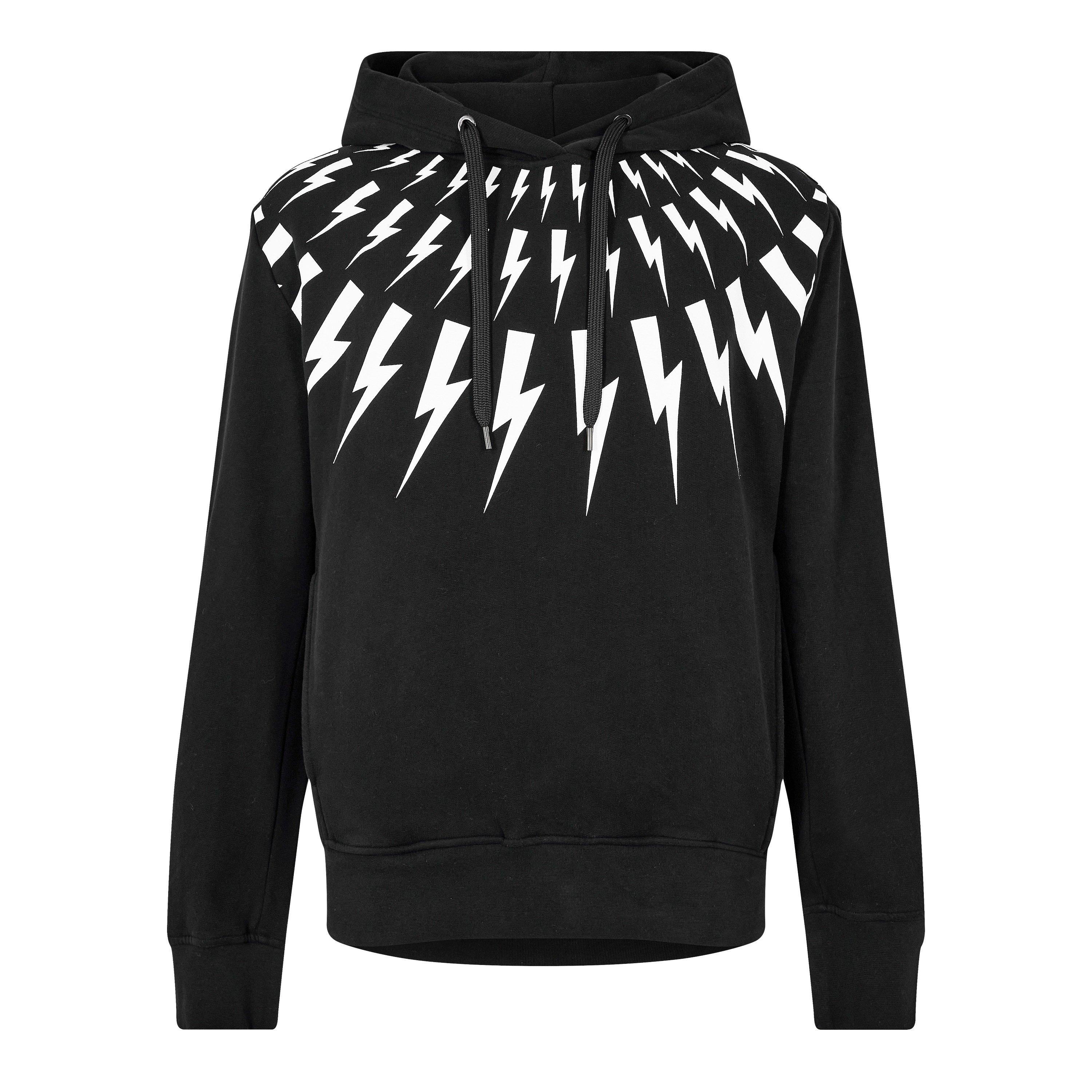 Thunderbolt Cotton Hoodie