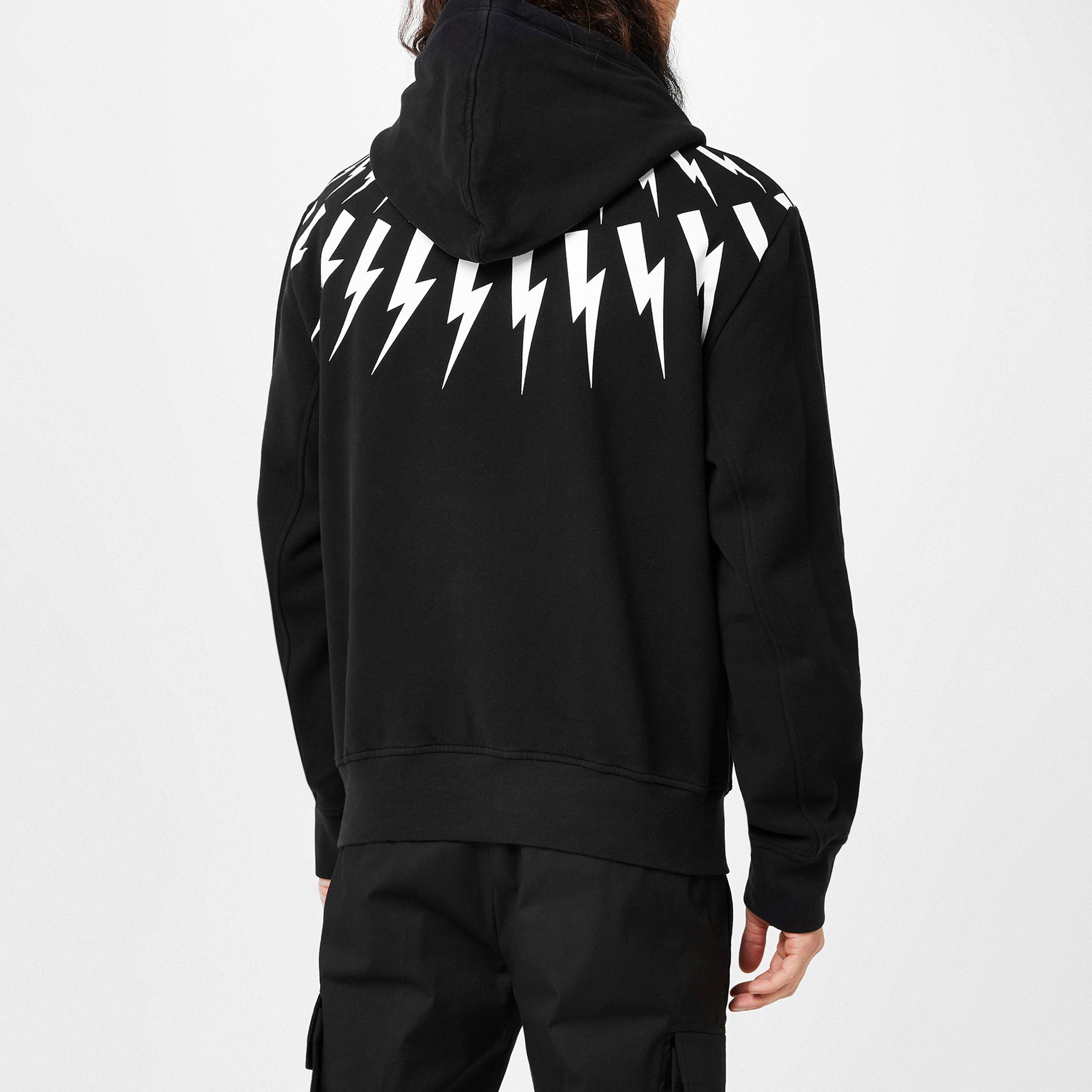 Thunderbolt Cotton Hoodie