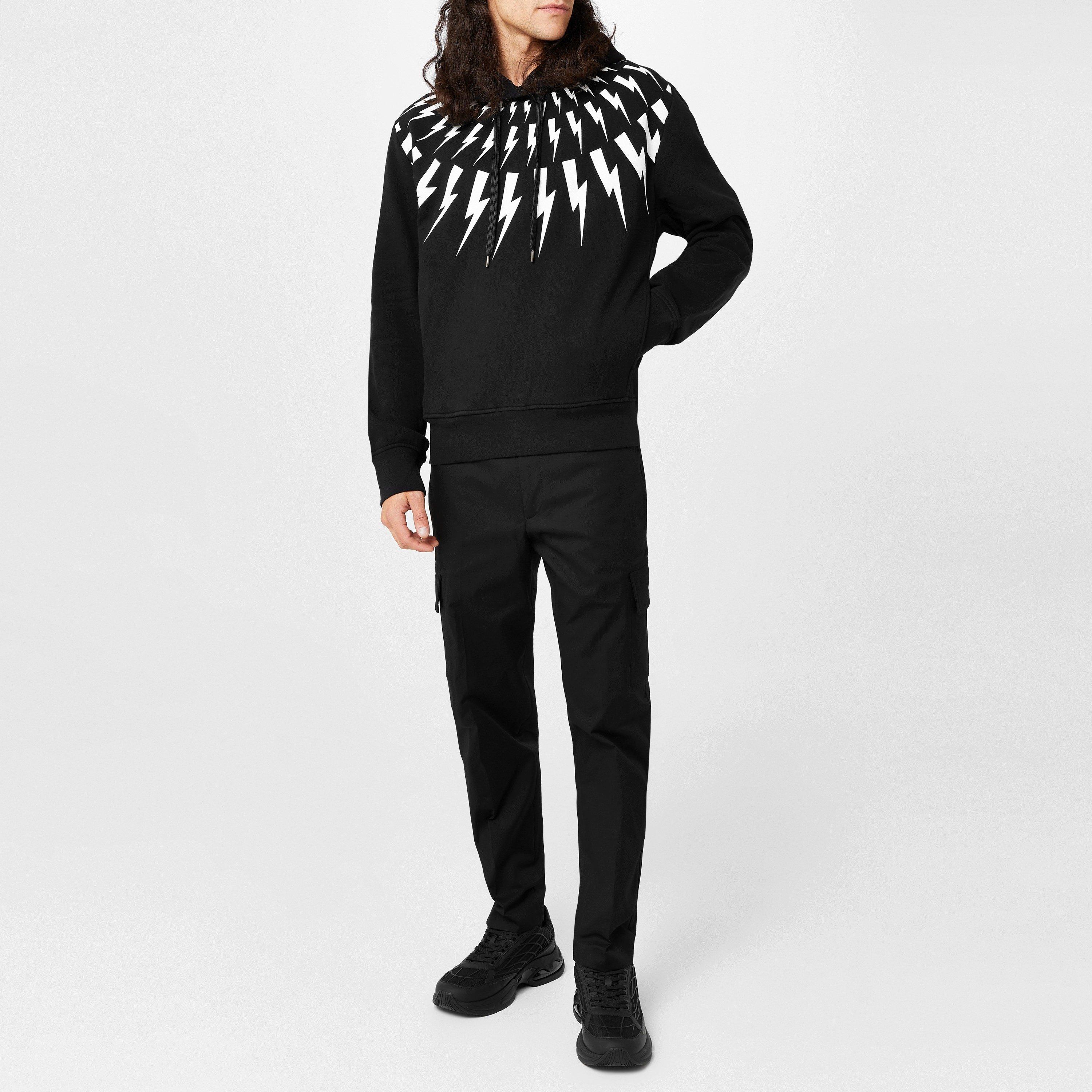 Thunderbolt Cotton Hoodie