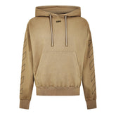 Men's Off-Stitch Cotton Hoodie with Embroidered Logo