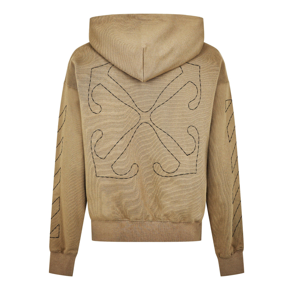 Off-Stitch Cotton Hoodie