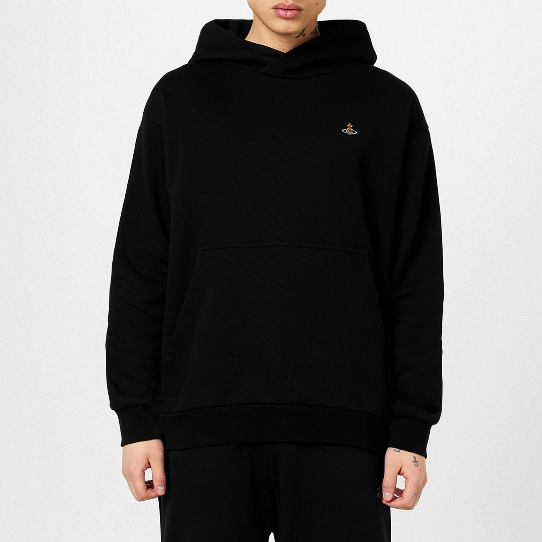 Men's Cotton Embroidered Orb Hoodie