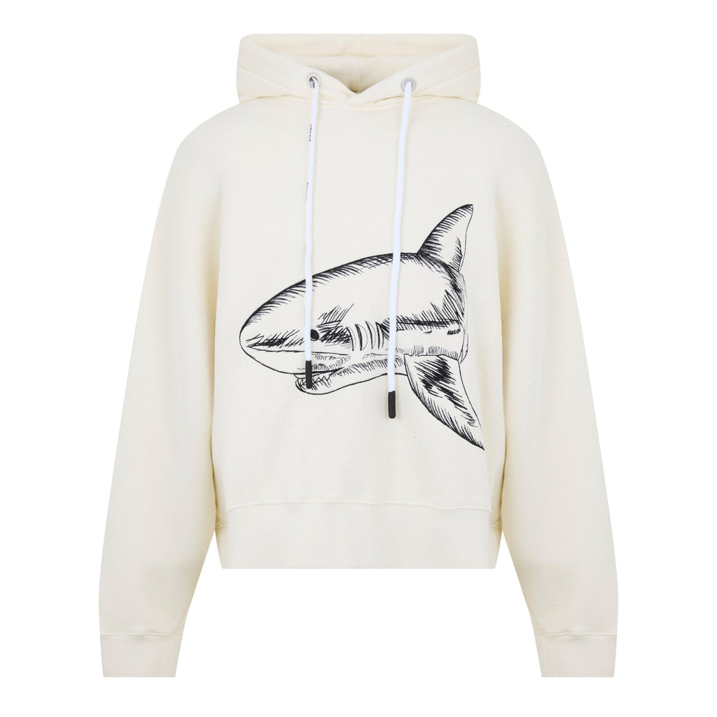Shark Print Hoodie