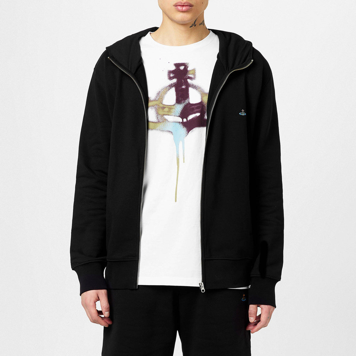 Orb Crest Zip Hoodie