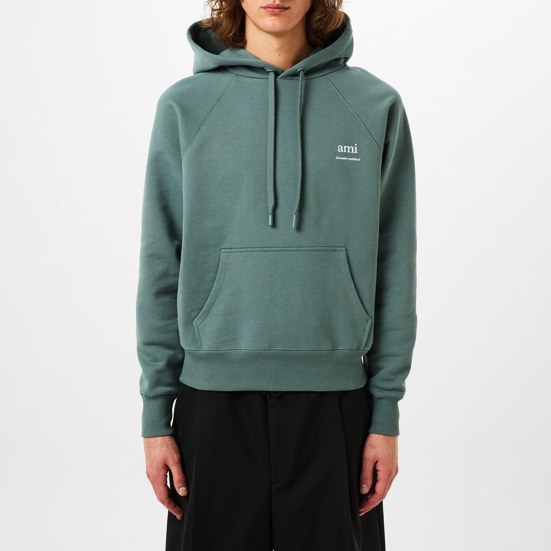 Small Text Logo Hoodie