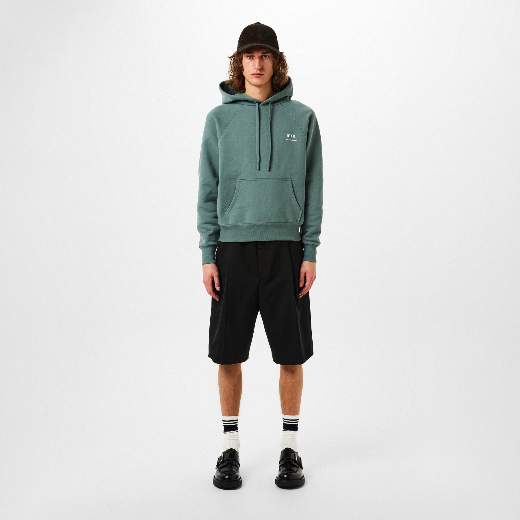 Small Text Logo Hoodie