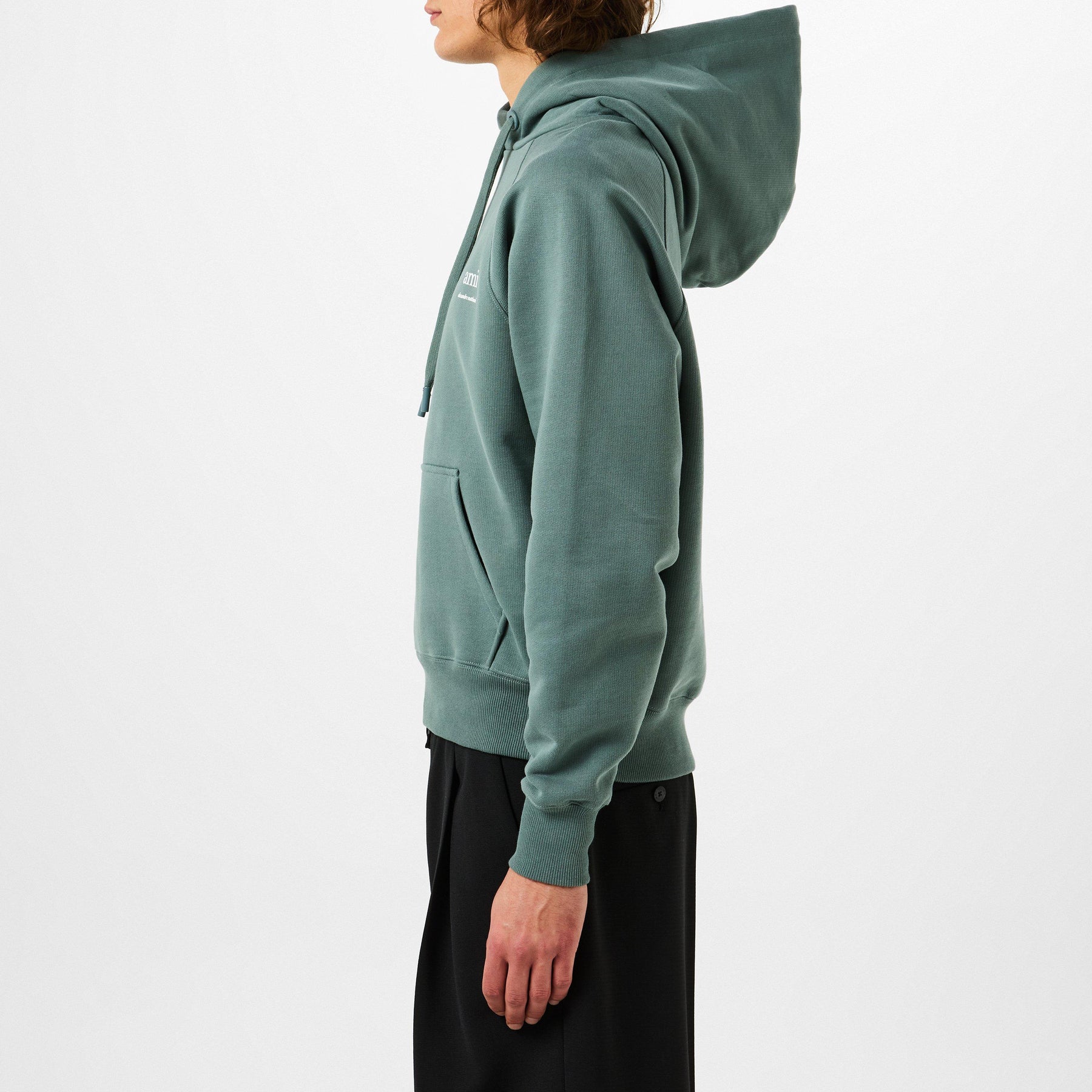 Small Text Logo Hoodie