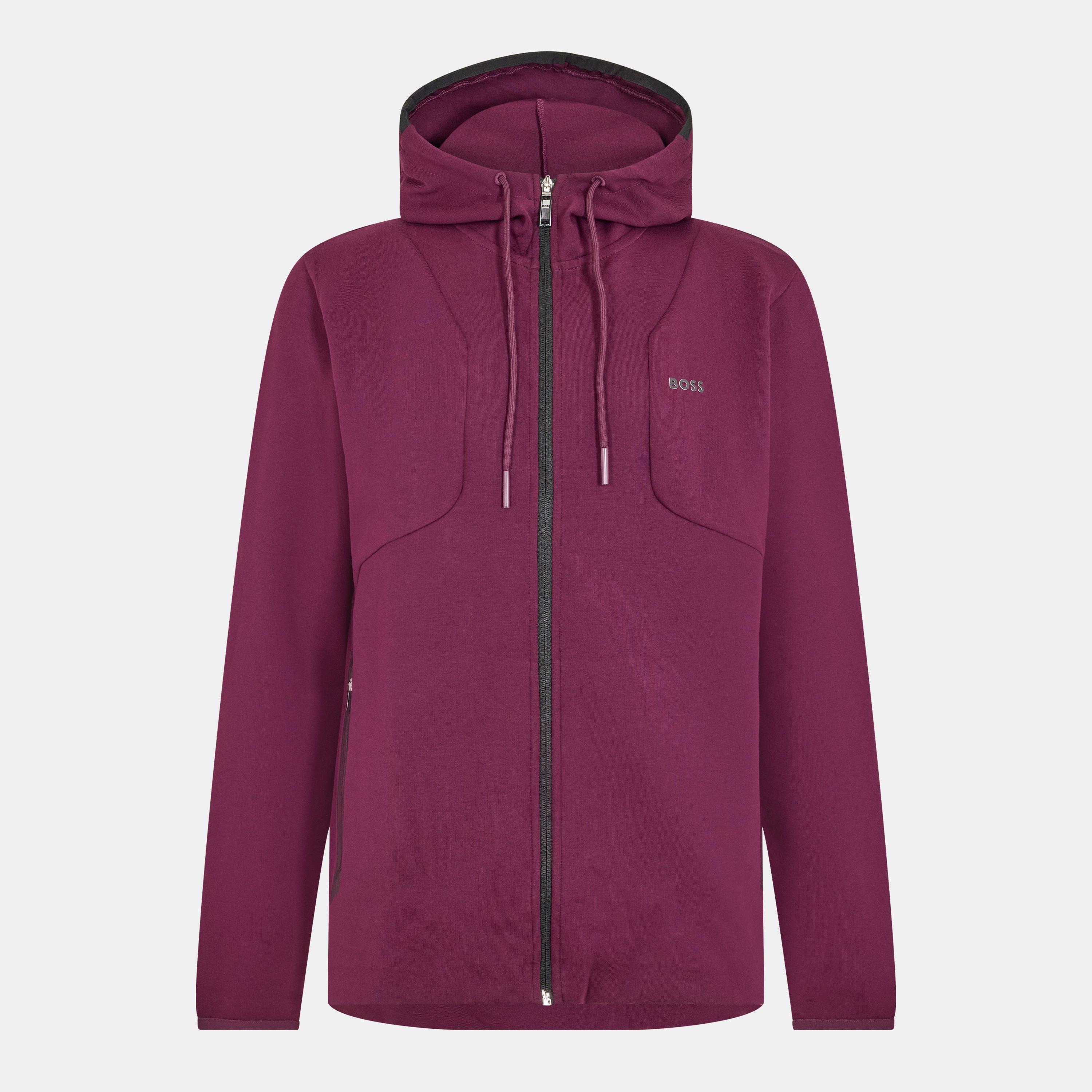 Men's Saggy Zip Hoodie, Full Zip Closure