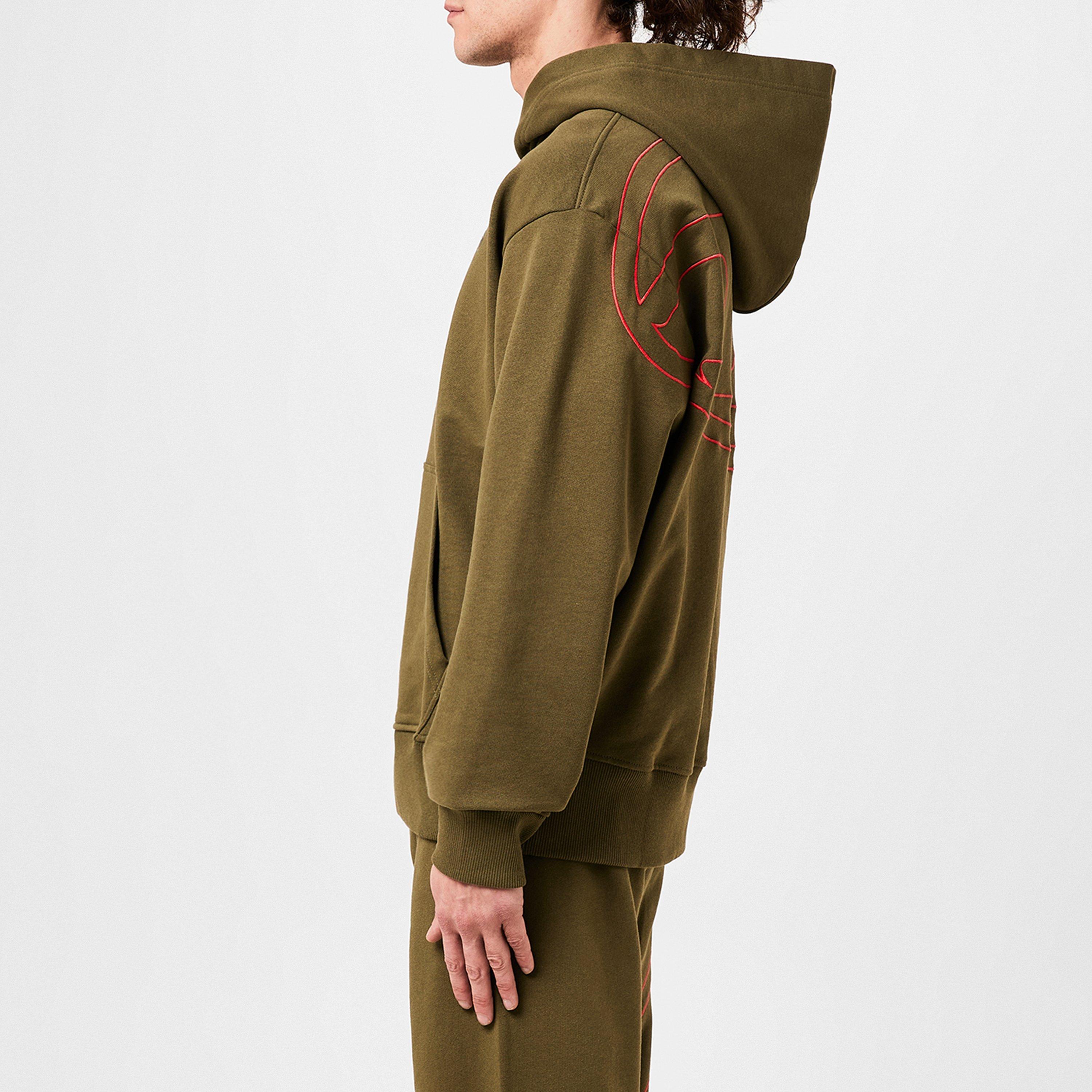 Macs Logo-Embroidered Hoodie