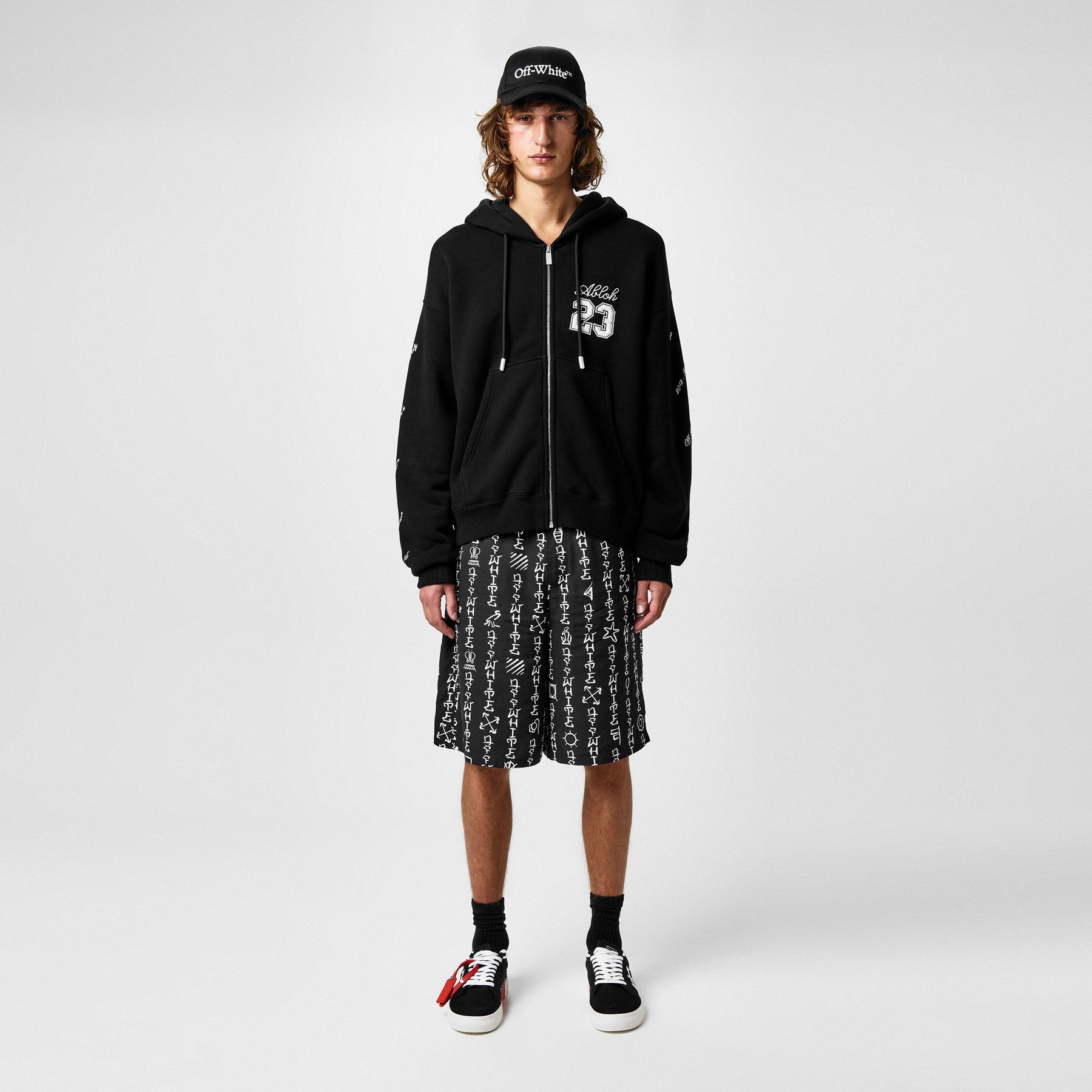 23 Logo Skate Zip Hoodie