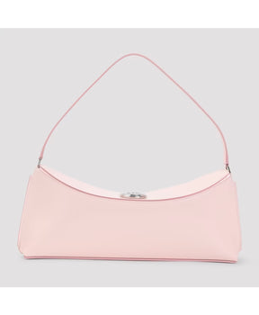 Pink & Purple Women's Leather Handbag