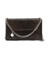 Snakeskin Effect Chain Strap Bag