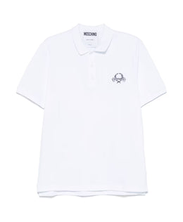Moschino Teddy Bear Logo Polo Shirt