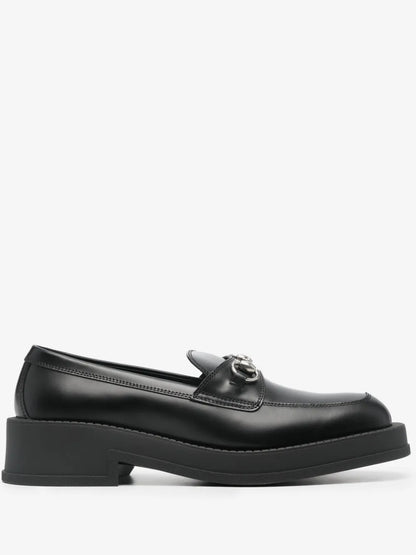 Gucci Horsebit square-toe loafers