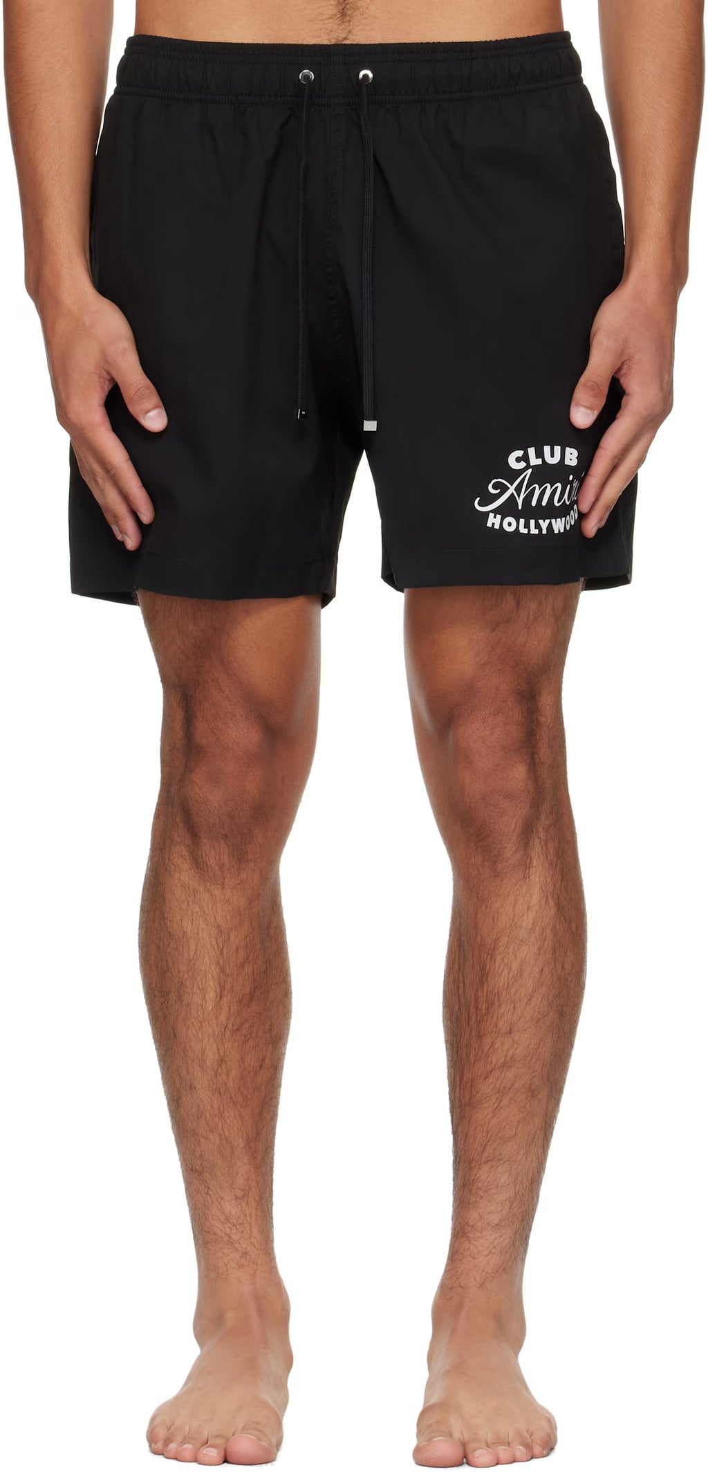 Black 'Club Amiri' Swim Shorts