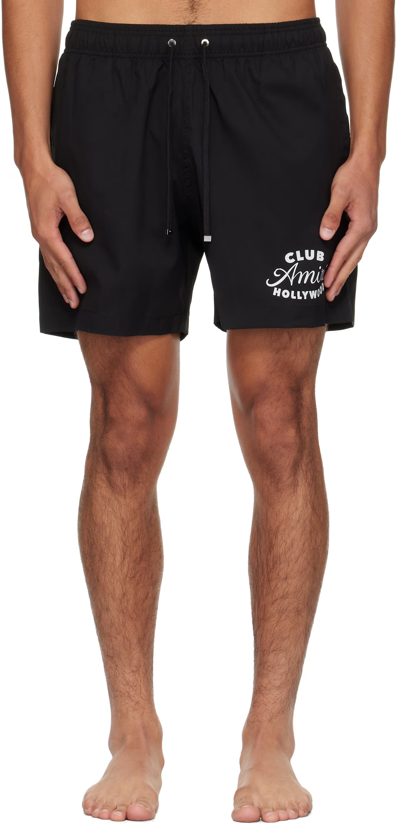 Black 'Club Amiri' Swim Shorts
