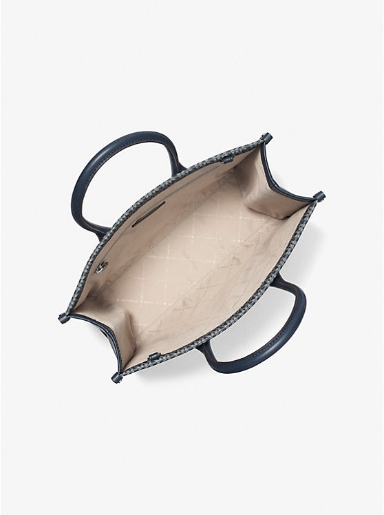 Mirella Medium Ombré Logo Tote Bag