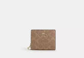 Coach Snap Wallet In Signature Canvas - Wallets | Shop From The Mirage