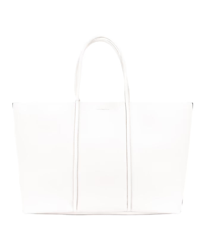 Leather Shoulder Bag Magnetic Button