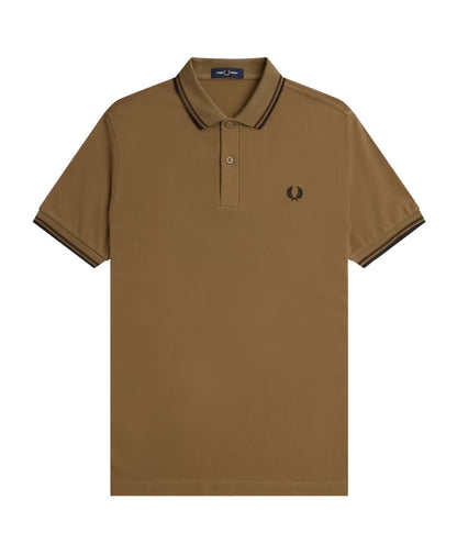 Fred Perry Slim Fit Twin Tipped Polo