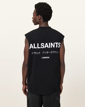 Underground Sleeveless Crew Neck T-Shirt