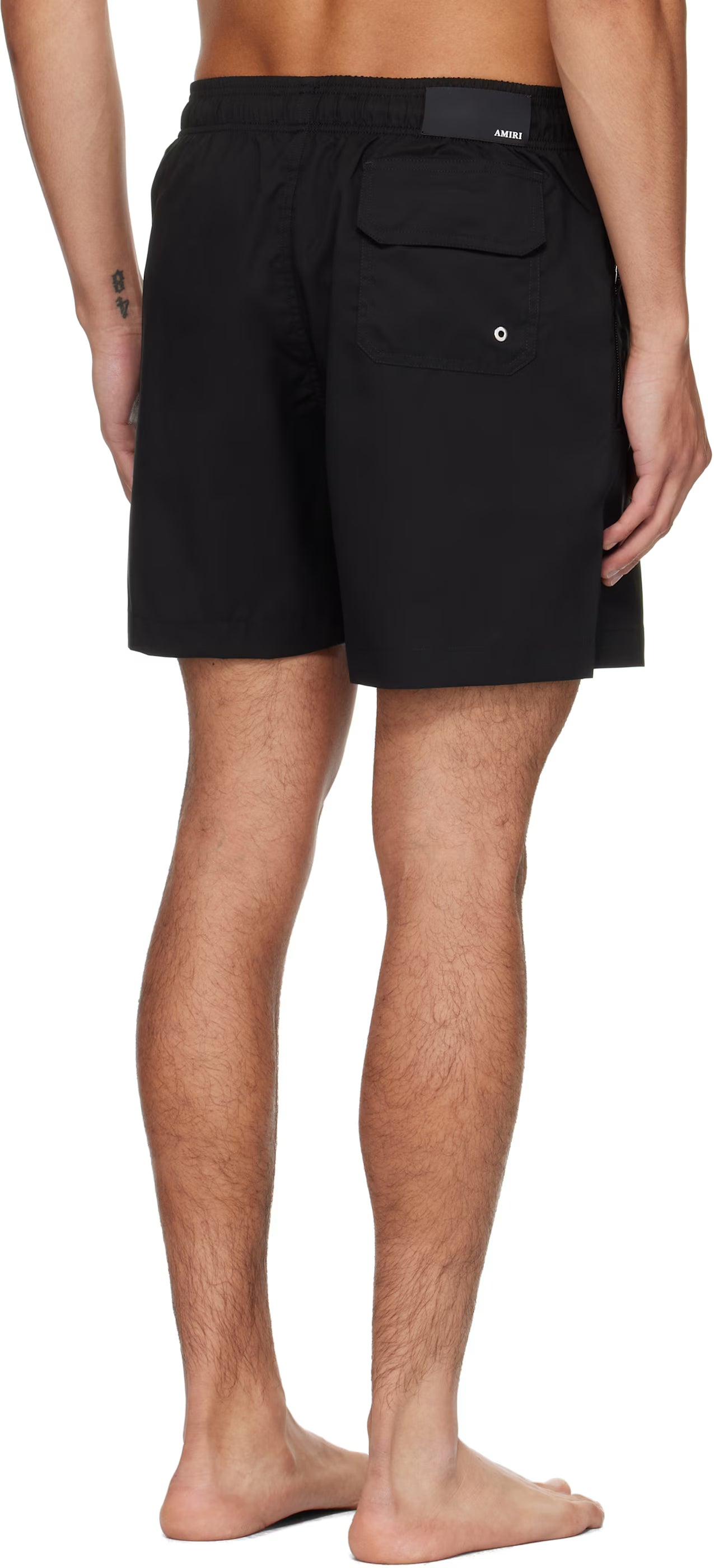 Black 'Club Amiri' Swim Shorts