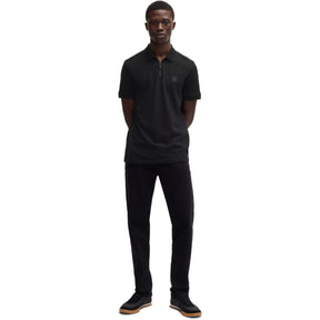 Men's Quarter Zip Fastening Polo
