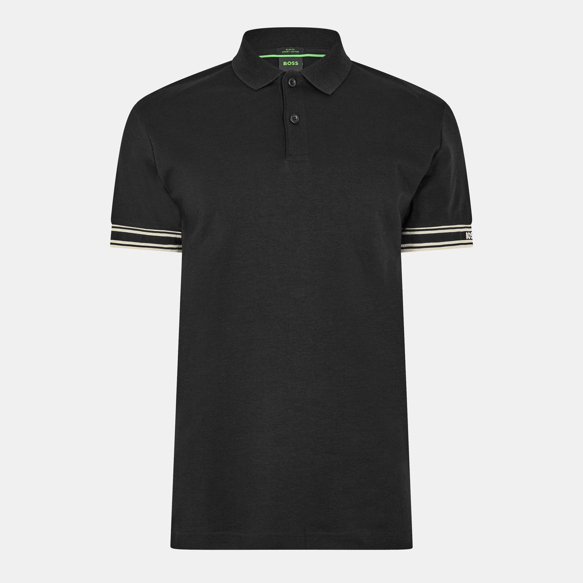 Men's HBG Zone Sleek Button-Up Polo Shirt