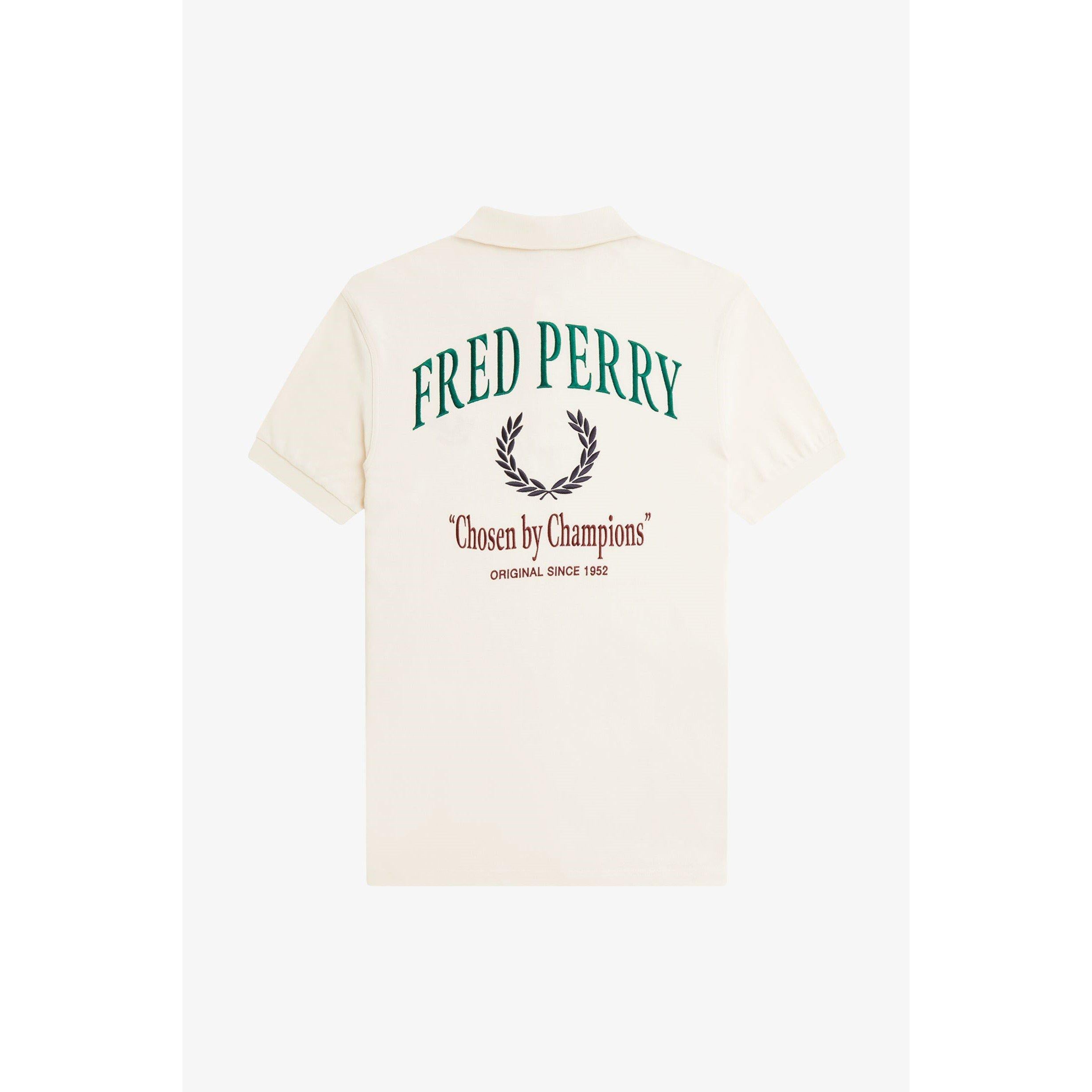 Club Back Print Short Sleeve Polo Shirt