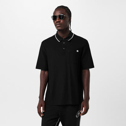 & Short Sleeve Polo Shirt