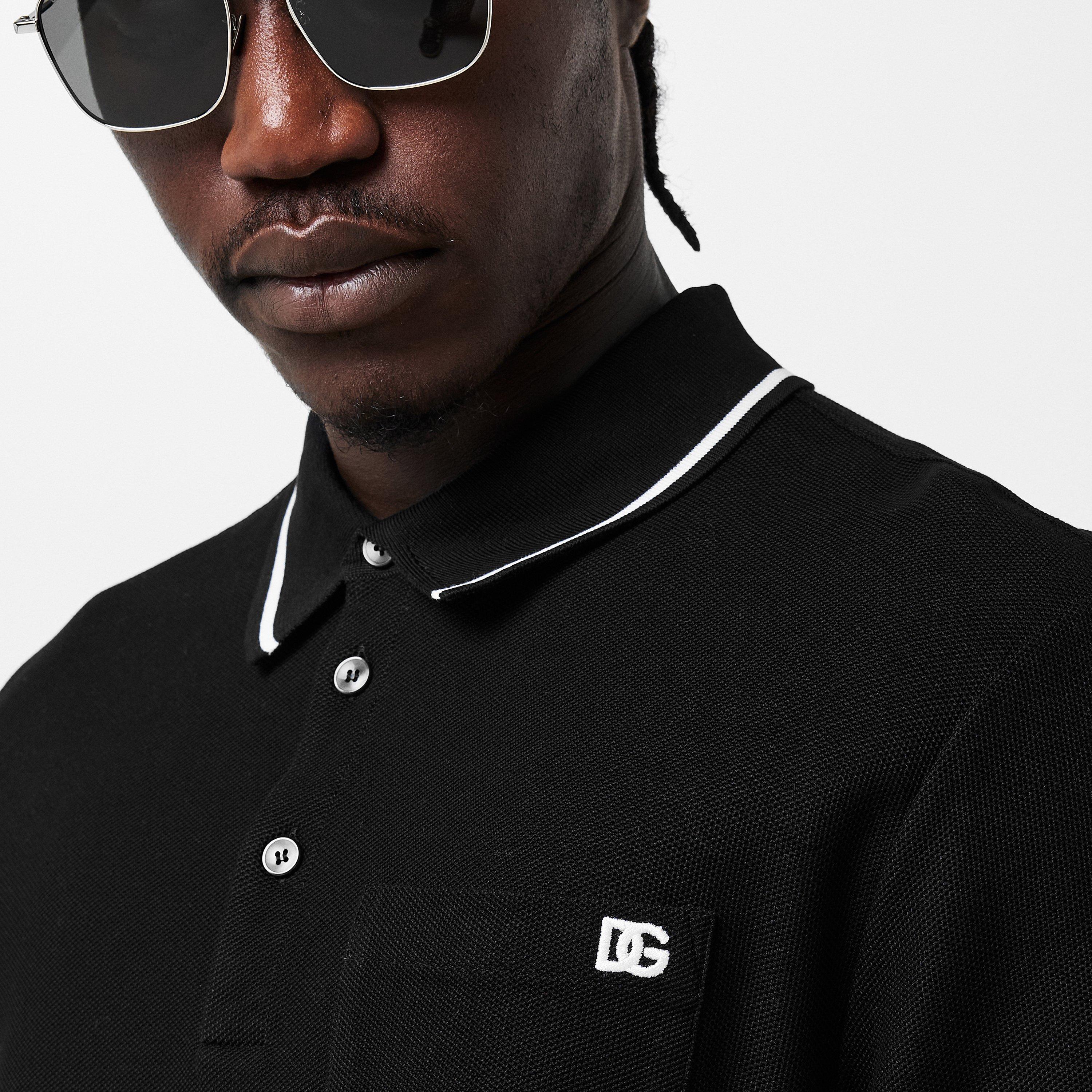 & Short Sleeve Polo Shirt