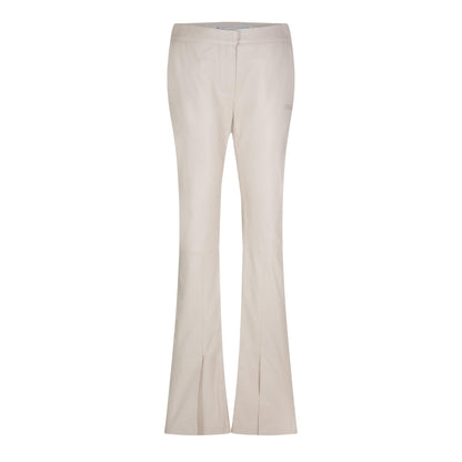 Leather Flared Pants
