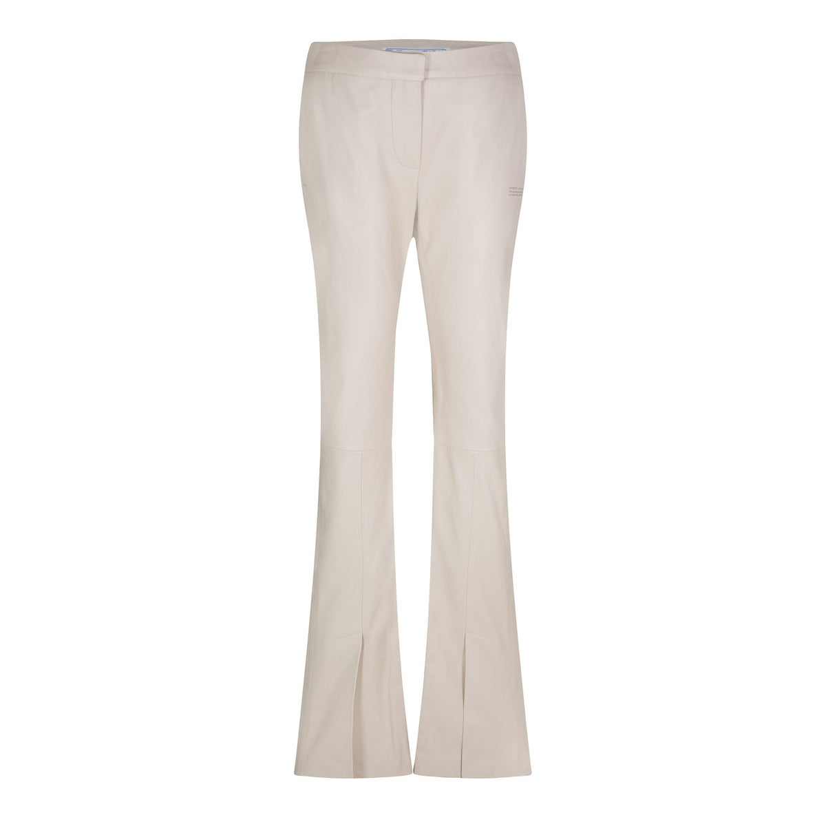 Women's Leather Flared Pants