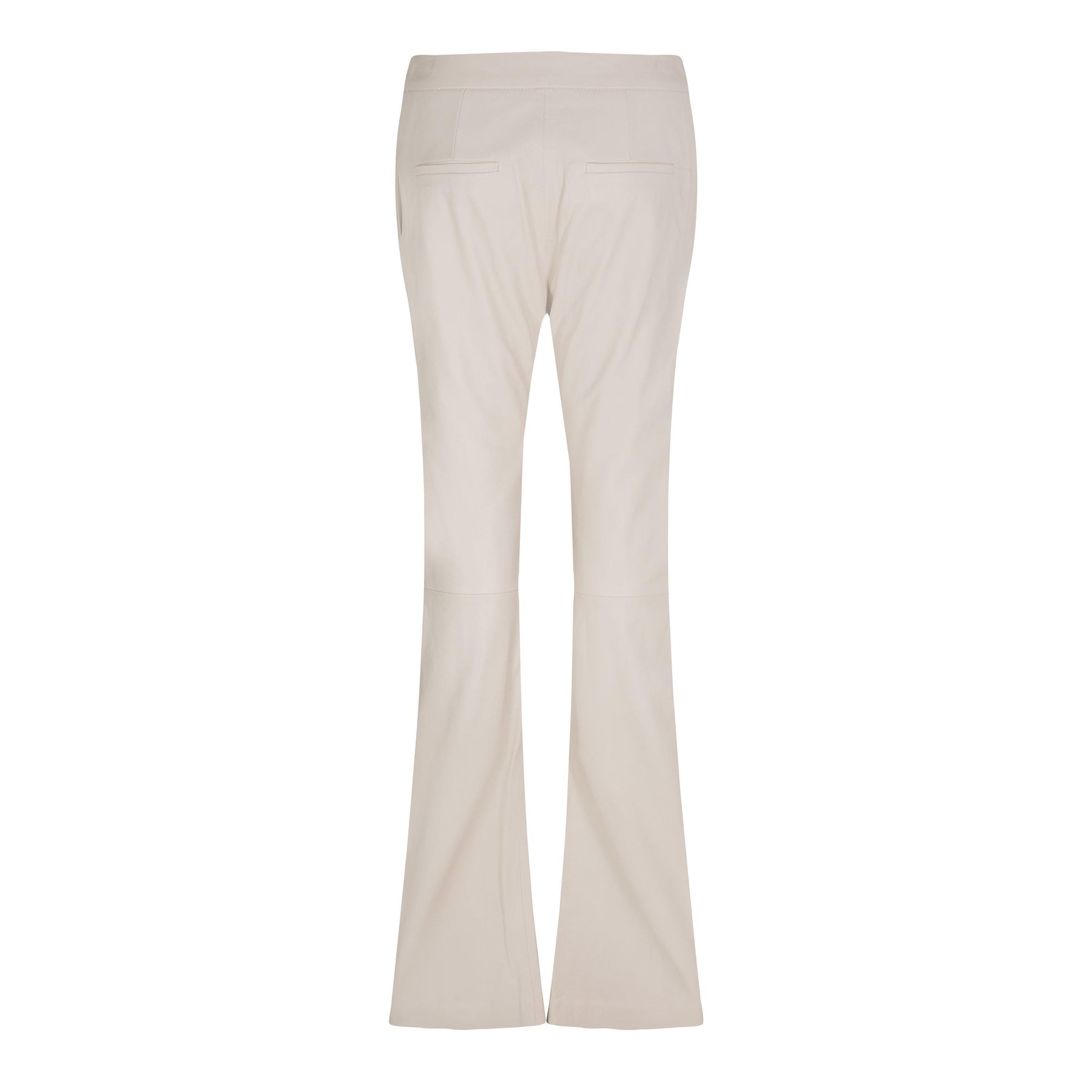 Women's Leather Flared Pants