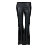 Women's Leather Trousers
