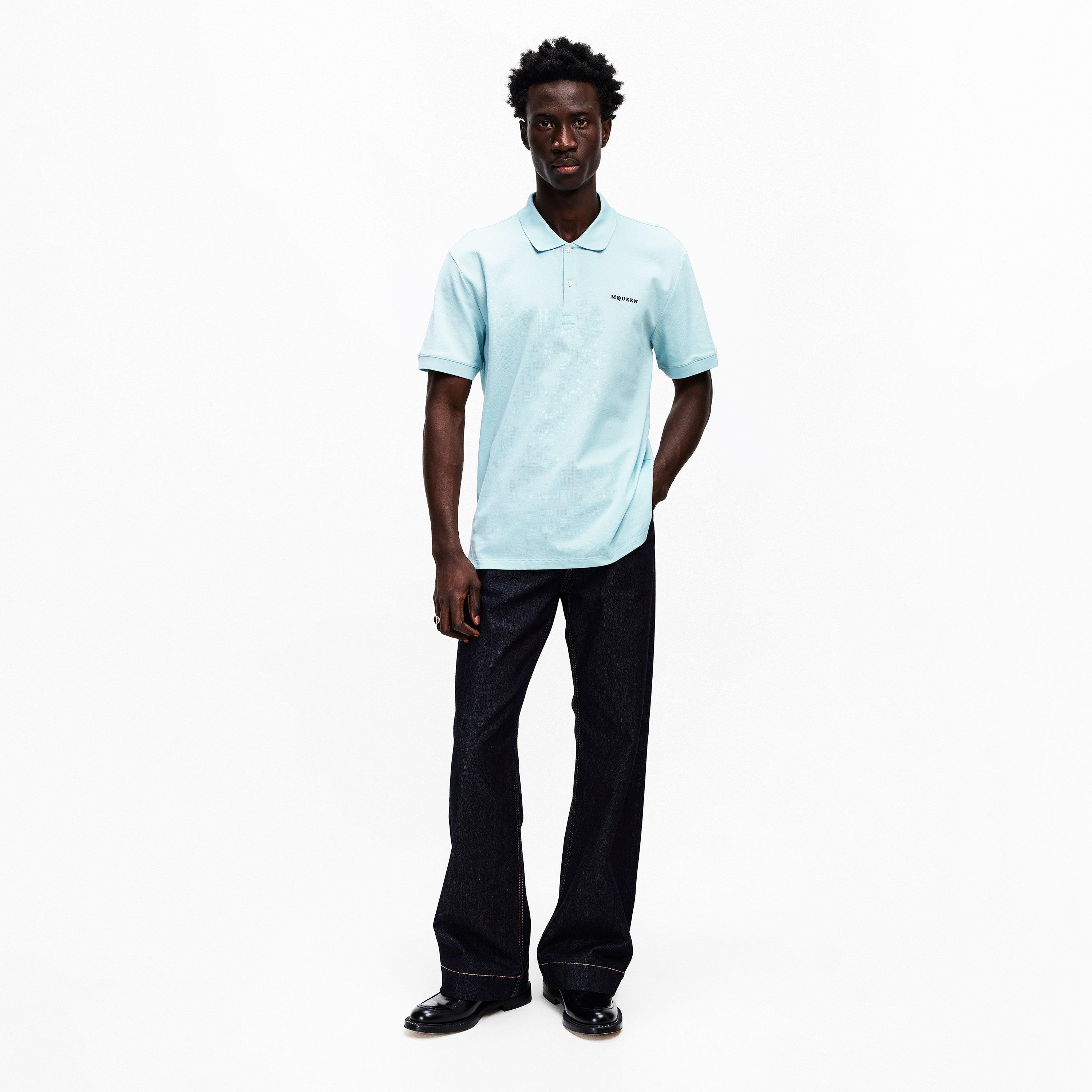 Alex Logo Embroidered Polo Shirt