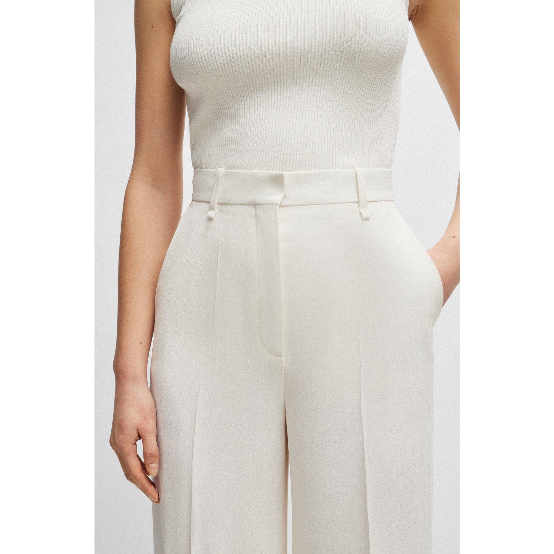 Tikela Straight Leg Trousers, Straight Leg Design