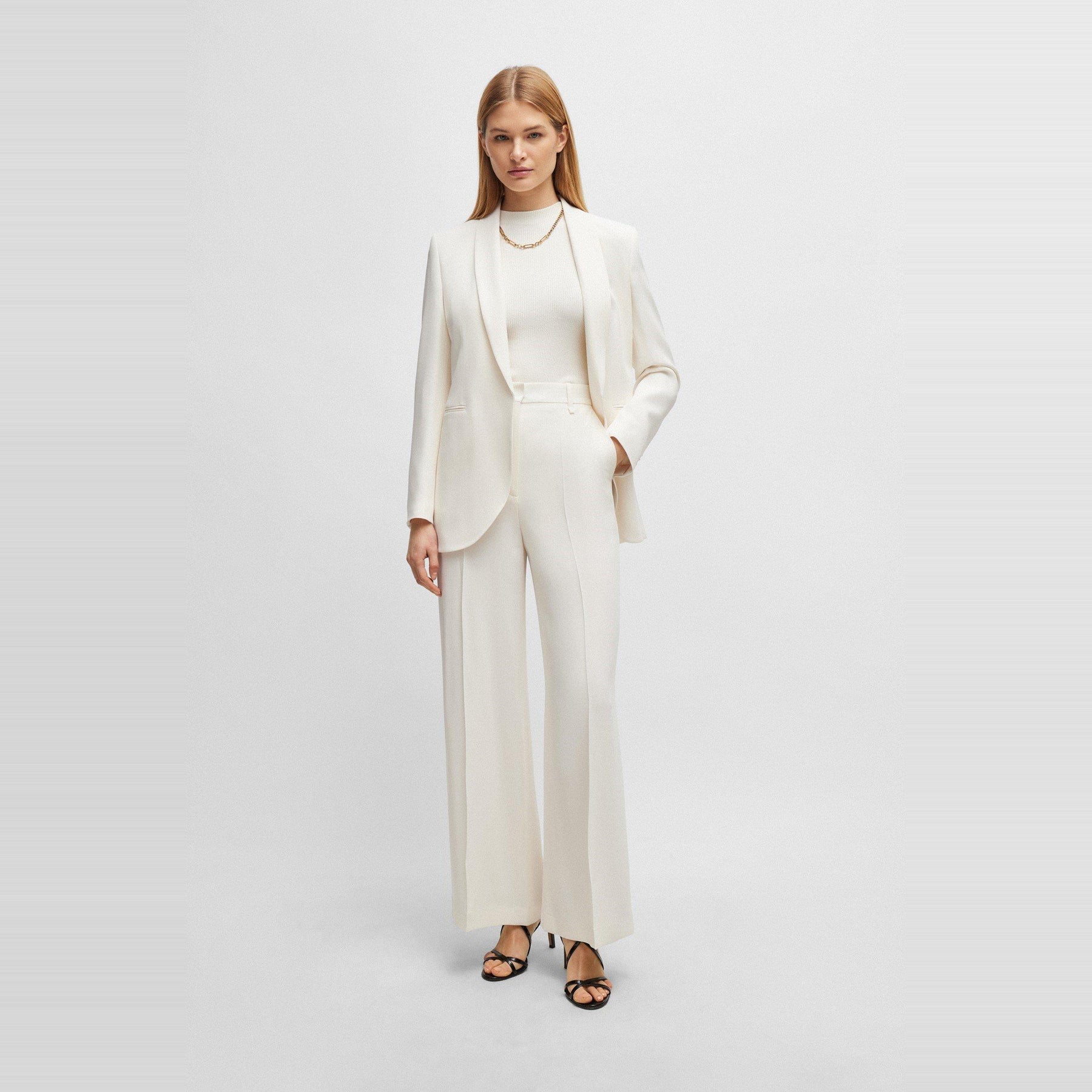 Tikela Straight Leg Trousers, Straight Leg Design