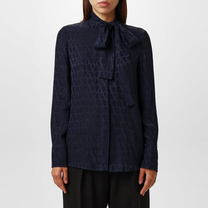 Iconographe Silk Jacquard Shirt