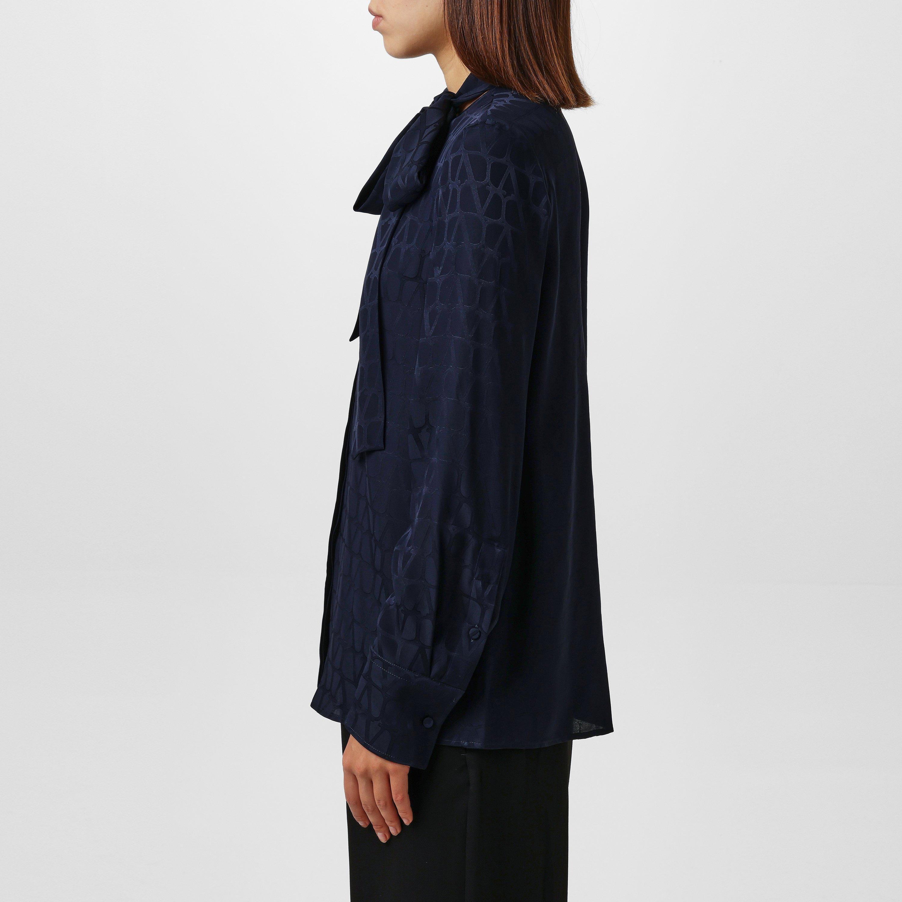 Iconographe Silk Jacquard Shirt