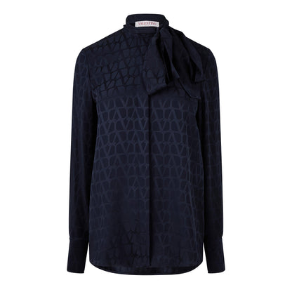Iconographe Silk Jacquard Shirt