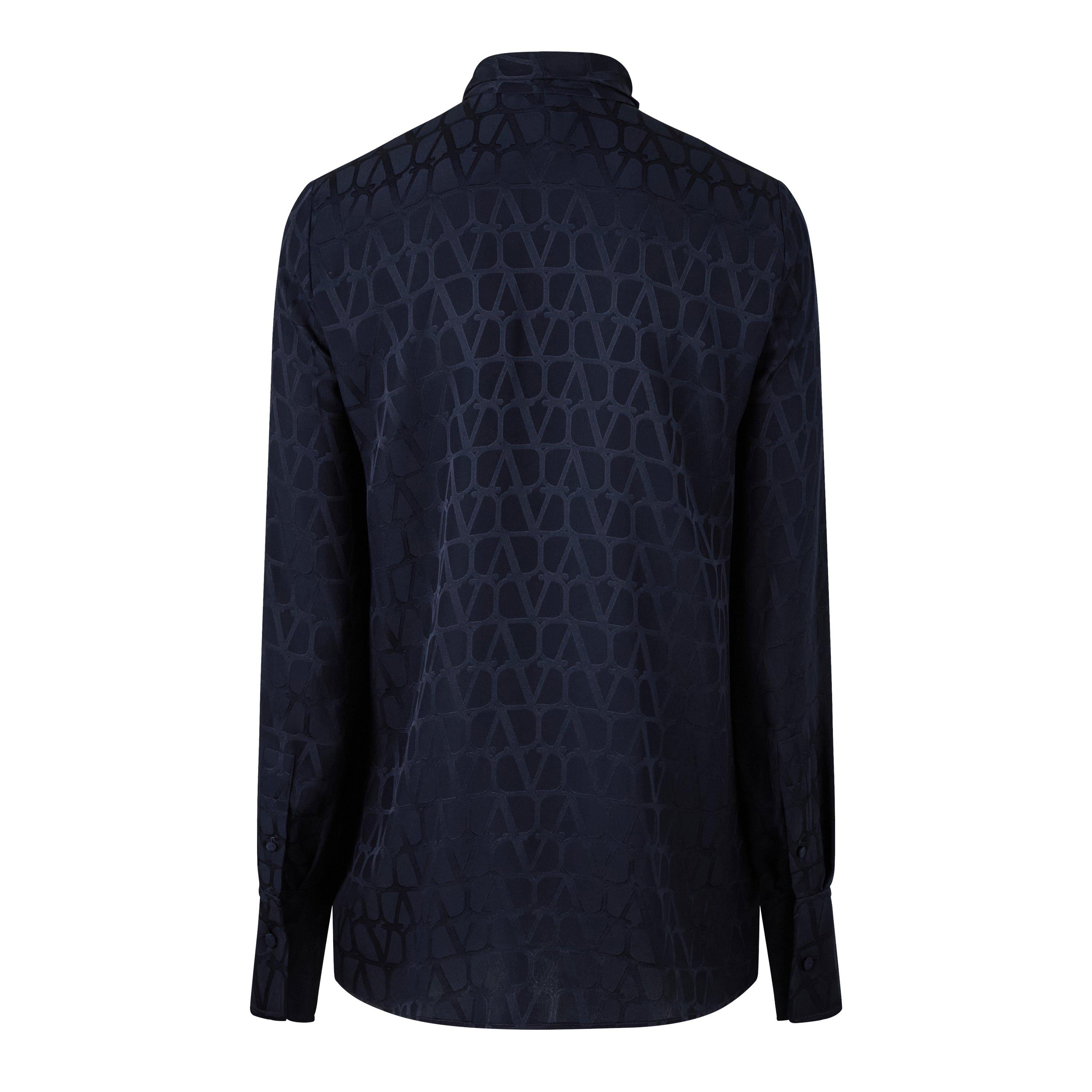 Iconographe Silk Jacquard Shirt