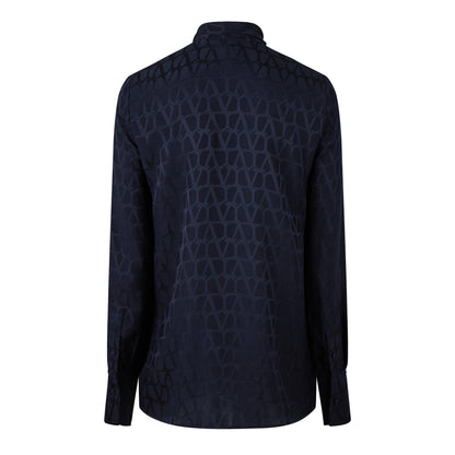 Iconographe Silk Jacquard Shirt
