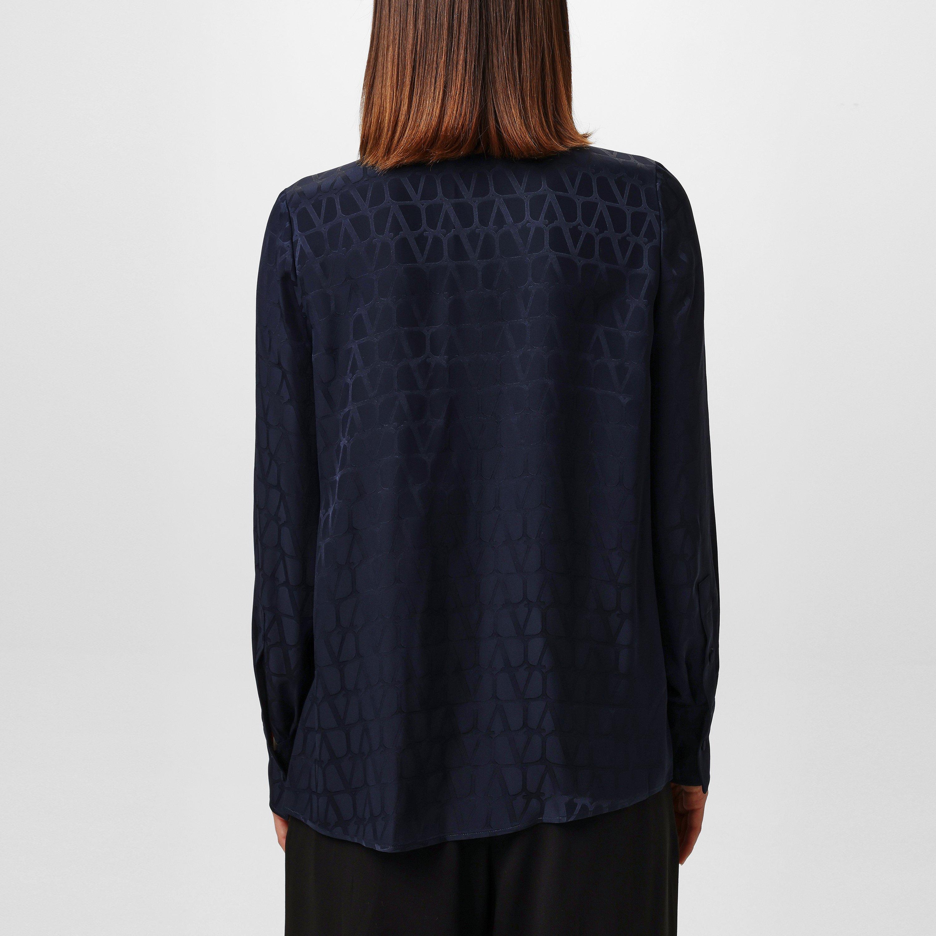 Iconographe Silk Jacquard Shirt