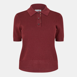 Check Short Sleeve Polo Shirt