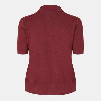 Check Short Sleeve Polo Shirt