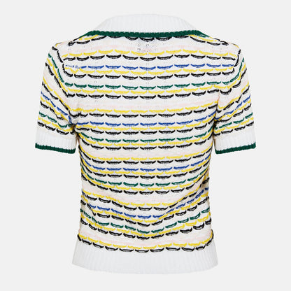Multi Short Sleeve Tailored Fit Polo Shirt